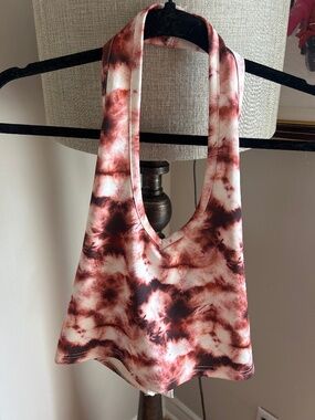 Halter neck tank top